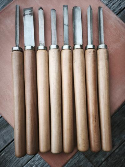outils de tournage sur bois
