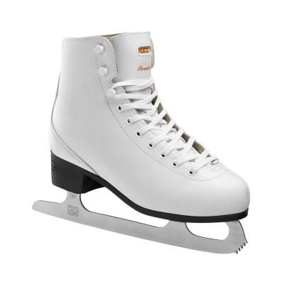 Patins � Glace Paradise pour Femme Ice Skates Blanc 38 EU Patinage Sports
