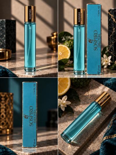 Vends parfum SOSPIRO Erba Pura format 33 ml avec sa bo�te d'origine.