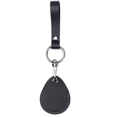 �tuis de Protection pour Apple Airtag Cuir Cl� Noir 10x7x1cm