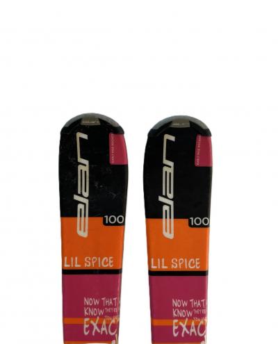 Ski occasion junior fille ELAN LIL SPICE ROSE ORANGE NOIR