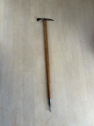 Rare piolet ancien Enfant Alpinisme  STUBAI   No  chamonix Montagne Ski Simond