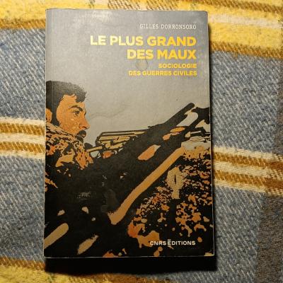 CNRS �ditions Gilles Dorronsoro Le plus grand des maux Broch� Fran�ais