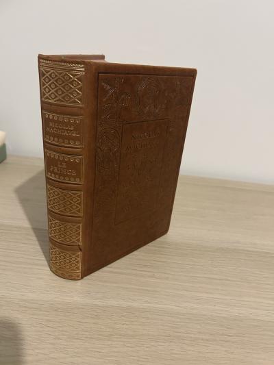 Jean de Bonnot   Le Prince   Nicolas Machiavel   Reli� cuir illustr�   1971