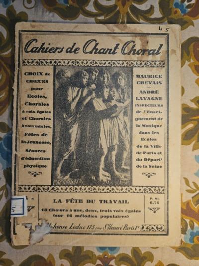 Cahiers Du Chant Choral   N�45   La F�te Du Travail