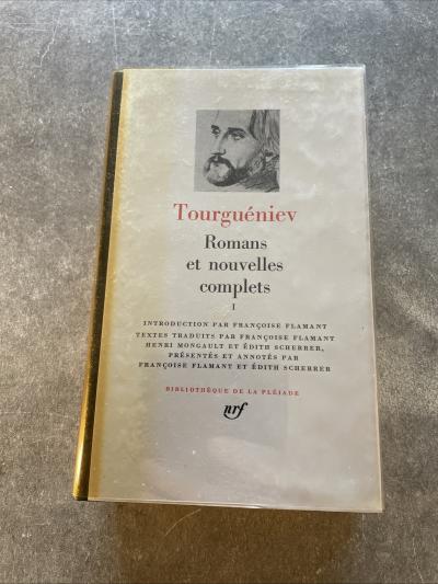 LA PL�IADE        TOURGU�NIEV      ROMANS ET NOUVELLES  COMPLETS I (1)      1981