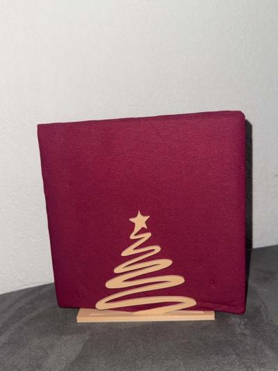 Porte serviettes Sapin de No�l   d�coration de table