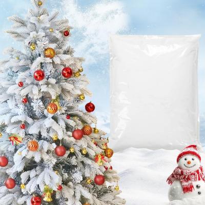 Poudre de Flocon de Neige Autocollante D�coration Sapin de Noel  2 Lbs