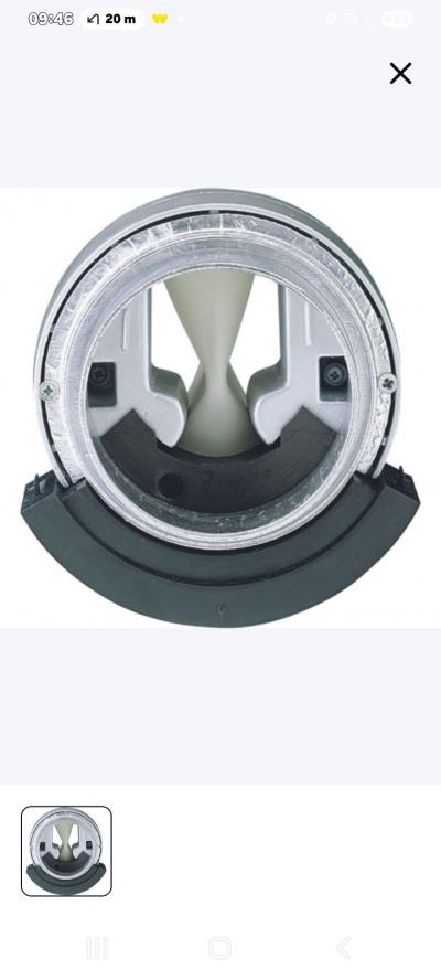 Aldes ventilateur extracteur 30-90 en ligne m�tallique argent�-noir 11018140