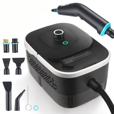 Nettoyeur Vapeur Portable 2500W 4.5BAR Haute Pression Chauffage 15s Noir