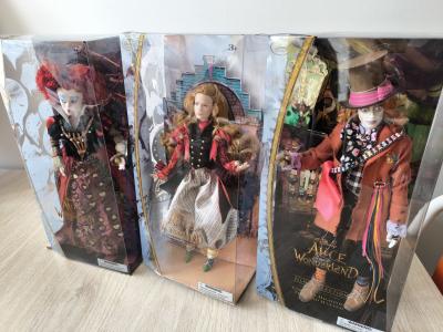 Disney Store Alice au pays des merveilles lot 3 poup�es Non D�box�es