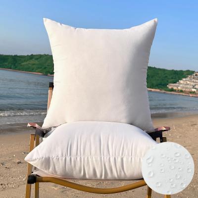 Grands Inserts de Coussins D�coratifs 60x60 Cm Blanc Lot de 2 Polyester Uni