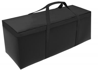 200x60x75 cm Noir Sac de Rangement Coussin Salon de Jardin Housse Uni Massif