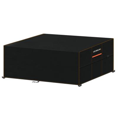 Housses pour Mobilier de Jardin 240x120x75 cm Housse Table de Jardin Noir Uni