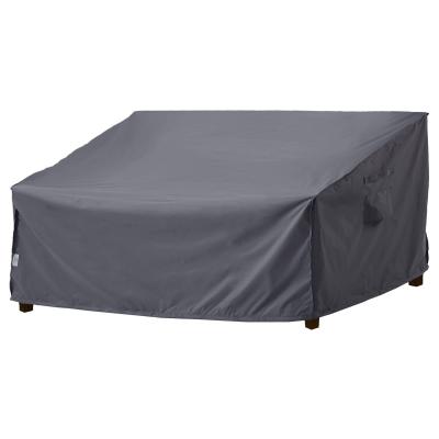 Housse Canap� de Jardin 3 Places 208x99x89-61 cm Imperm�able Gris Polyester