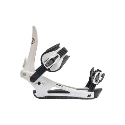 FIXATIONS DE SNOWBOARD BOND WHITE M