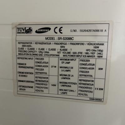 Samsung SR S2088C Bac � gla�ons Blanc DA99 00035A R�frig�rateur cong�lateur