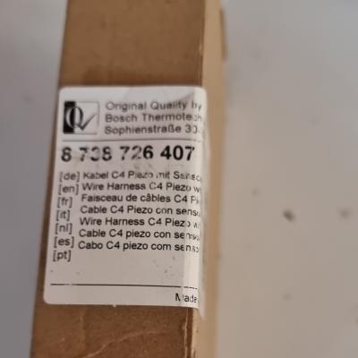 Bosch Thermotechnik Faisceau de c�bles C4 Piezo 8 739 726 407 Rouge