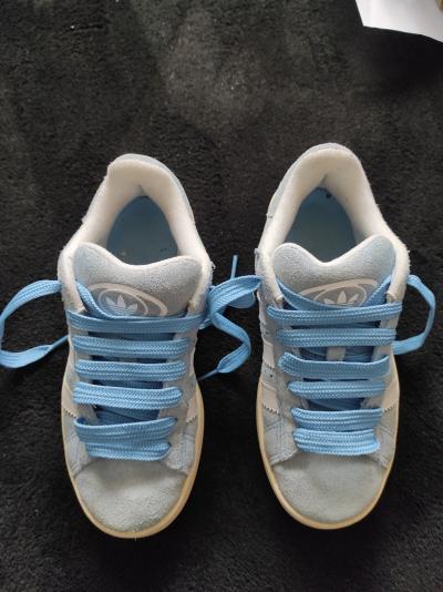Baskets En Daim Adidas Campus Oos Bleu Clair 36