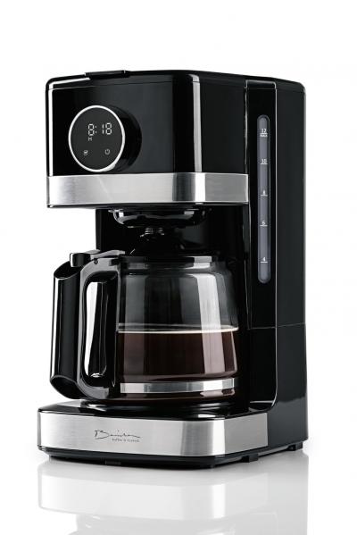 Machine � Caf� avec �cran Tactile Cafeti�re Filtre 900W avec Verseuse en Verre
