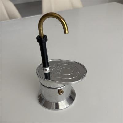 Baletti Cafeti�re moka aluminium expresso 1 2 tasses argent� avec filtre