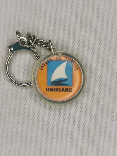 porte cl� vintage UNIBLANC Lavage de qualit� ancien porte clef Q001