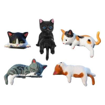 Mini Ornements de Chat Adorable D�coration Tableau de Bord Voiture 6 Pi�ces