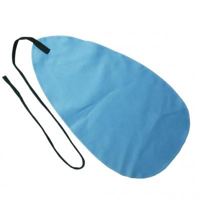 Chiffon Nettoyage Bleu pour Saxophone Clarinette Flute avec Cordon