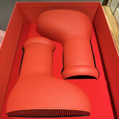 MSCHF big red boots US 11 EU 45 new with box. Pristine !