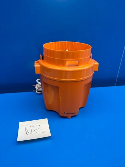 Bloc Base Moteur robot Moulinette Moulinex type 320 pi�ce rechange orange N�2
