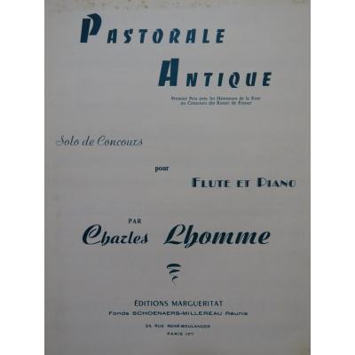 Charles L'Homme Antique Flute Piano 1965