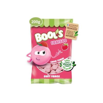 Bonbons Verquin bool's saveur fraise sachet de 200 g NEUF