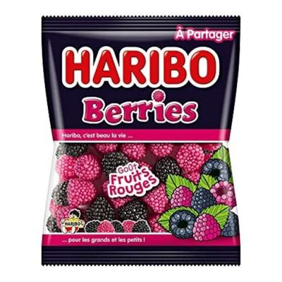 Bonbons Haribo berries fruits rouges sachet de 200 g NEUF