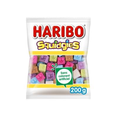 Bonbons HARIBO squidgies sachet de 200g NEUF
