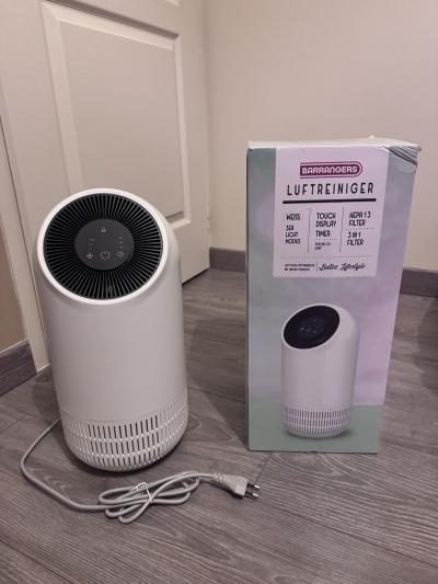 BARRANGERS Luftreiniger purificateur d air HEPA blanc �cran tactile minuterie