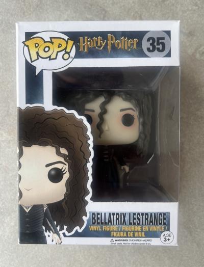 Funko Pop Harry Potter #35 Bellatrix Lestrange Vaulted 2016  NM 8.5-10