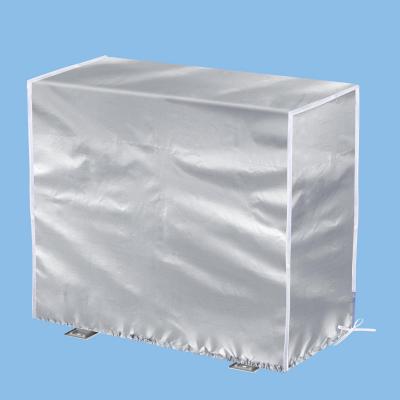 Housse de Climatisation Ext�rieure Couverture Climatiseur Couvercle Argent�