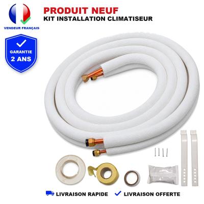 Kit D'Installation Climatiseur Mono Split 5 M�tres Cuivre 1-4 Et 1-2 Isol�