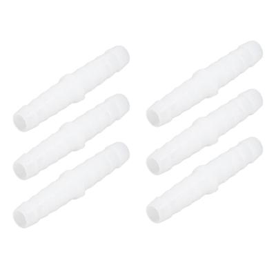 12 12 mm Connecteur de Tuyau en Plastique 10 Pi�ces Raccord Cannel� Blanc Droit