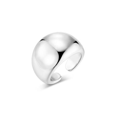 Bague Femme argent� Large Chunky Ouvert Ajustable M�tal F argent