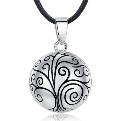 Arbre de Vie Collier Bola de Groessesse Argent� Cuivre Vintage