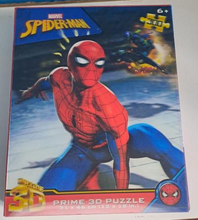 Puzzle 3D Spiderman Marvel Hologramme Holographique NEW NEUF Prime