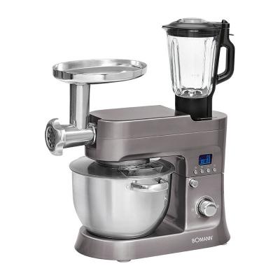 Robot patissier multifonction 4 en 1   6.2 L 1200W Bomann KM 1395 CB Titan