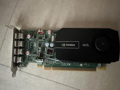NVIDIA NVS 510 Carte graphique PCIe 4x DisplayPort, ventilateur   dissipateur