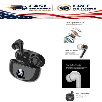 MISSOKIE S510 �couteurs Sans Fil Bluetooth 5.4 Casque 36H Lecture IPX5 Noir