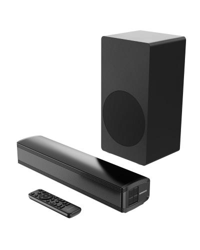 Barre de Son 90W TV 2.1 avec Bluetooth 5.4 Noir Plastique Classique SB40 XTRA