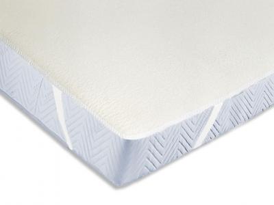 Prot�ge Matelas en 180x200 cm Surmatelas avec �lastiques Pratiques Blanc Coton