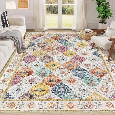Tapis Salon Poil Ras 160x230 cm Tapis Descente de Lit Chambre Doux Antid�rapant
