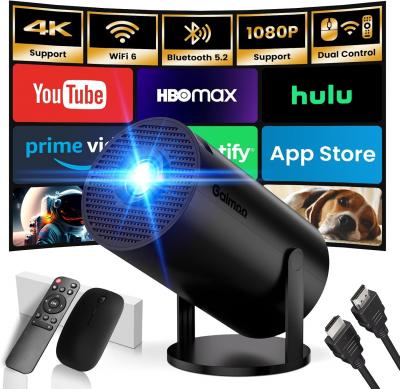 Vid�oprojecteur 2026 Upgraded Supporte 4K 1080P Wifi 6 Bluetooth 5.2