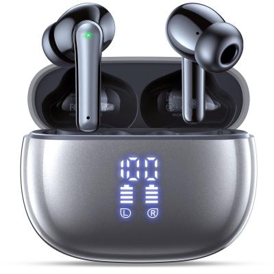 ZIUTY �couteurs Intra Auriculaires Bluetooth 5.3 avec Microphones ENC 48h IPX7